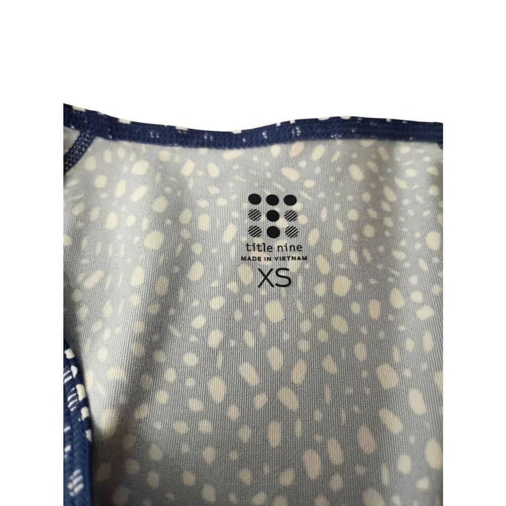 Title Nine Sayonara Cafe Sleeve Dress in  Dots sz XS - Picture 3 of 4